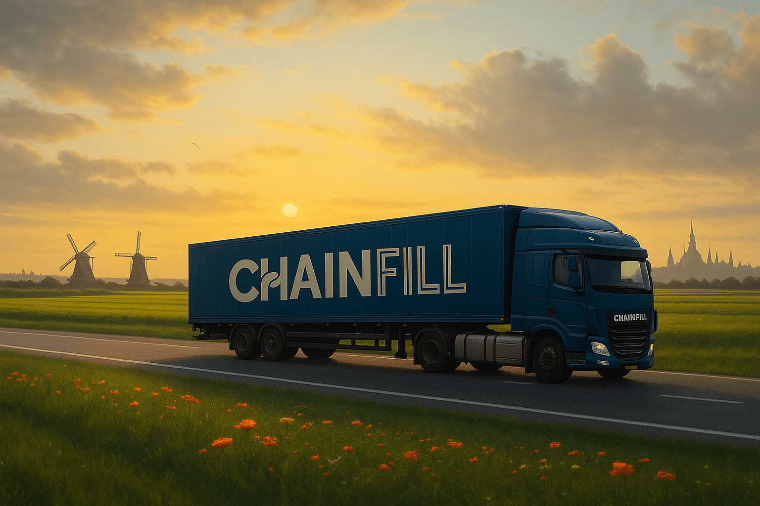 Chainfill Truck - Logistiek Transport